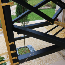 Création de pergola avec toiture véranda en PVC Courrieres